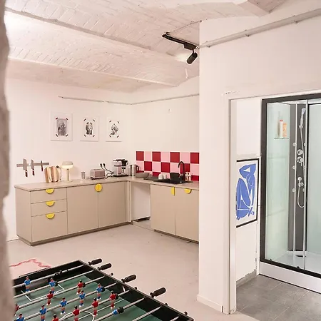 公寓 Platz Fuer Alle - Geschmackvolle Gruppenunterkunft In 莱比锡